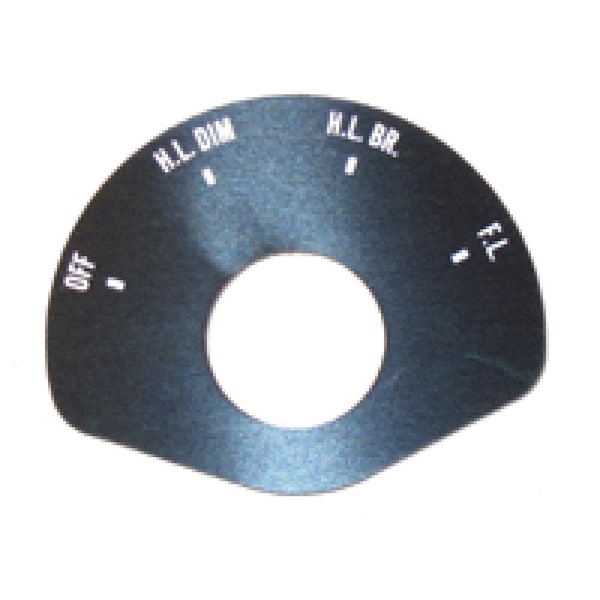 Aftermarket ACS1098 Light Switch Plate Fits Allis Chalmers 160, 170, 180, 190, 200 And More ACS1098-STR - main